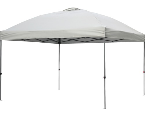 Vouwpaviljoen Garden Place Sue 3,6x3,6 m polyester lichtgrijs