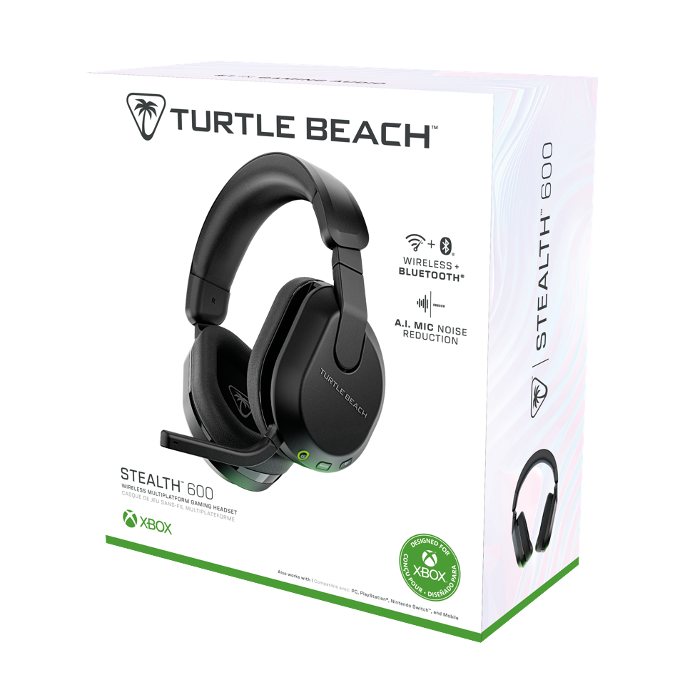 Turtle Beach Stealth 600 GEN3 Wireless Headset - Black - Xbox Series X - S/ One, PC, PS5, PS4, Switch