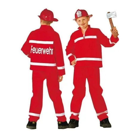 Rubies Kinderkostüm Feuerwehrmann Gr. 128