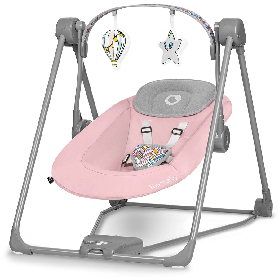 lionelo Babywippe Otto Pink Baby