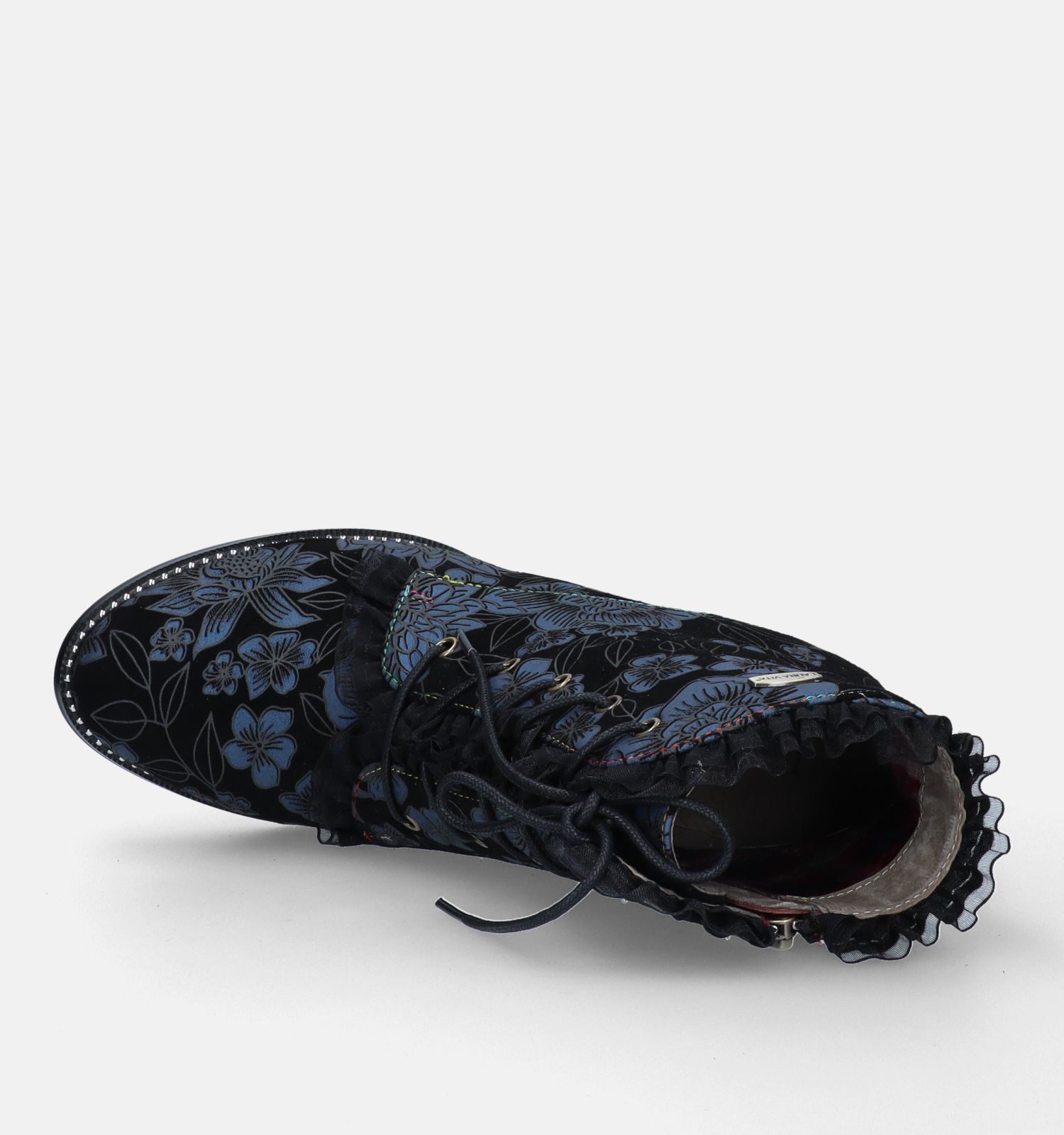Enkellaarzen blauw