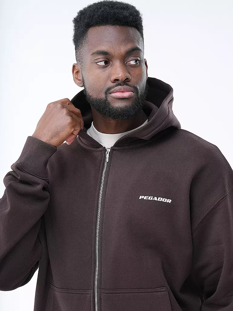 PEGADOR Sweatjacke COLNE  blau