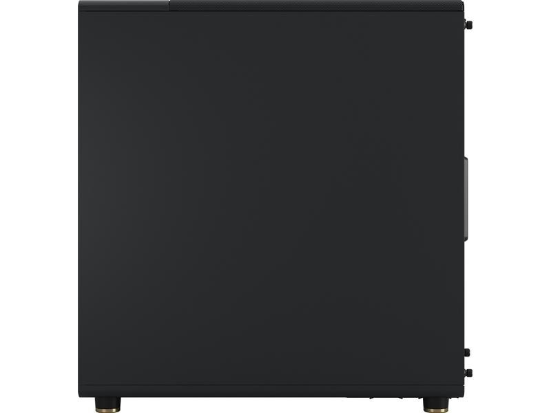 Fractal Design PC-Gehäuse North Schwarz Elegantes Gehäuse mit offener Front aus echtem Walnussholz