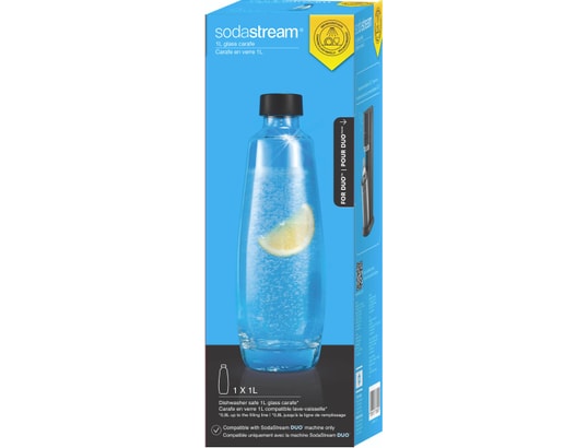 SODASTREAM - Bouteilles Carafe Verre 1L DUO