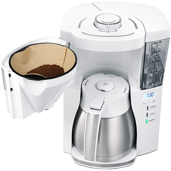 LOOK® Therm Timer|Filterkaffeemaschine Weiß