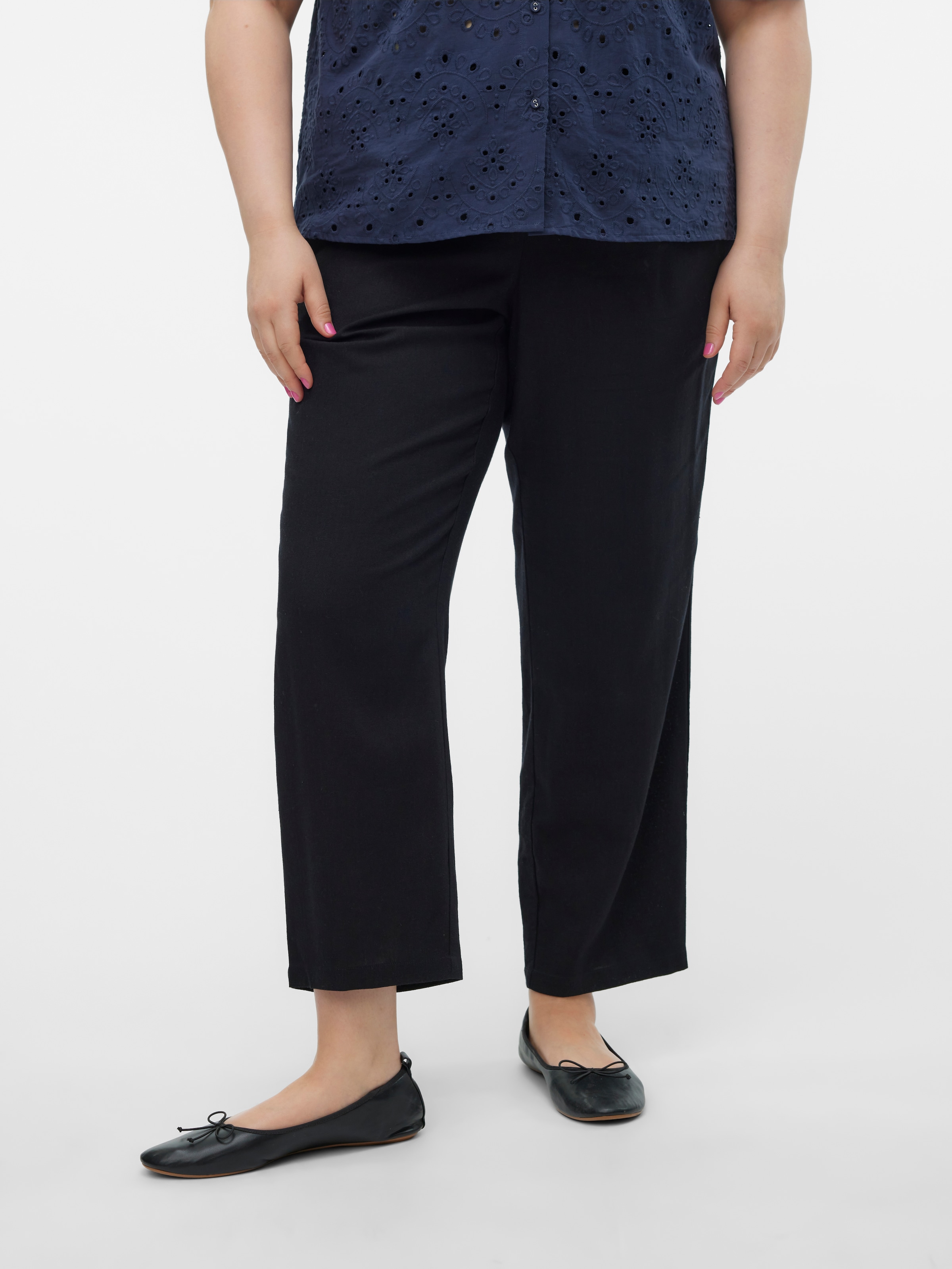Vero Moda Curve Schlupfhose »VMJESMILO ANKLE PANTS WVN GA NOOS CUR«  Sommerhose