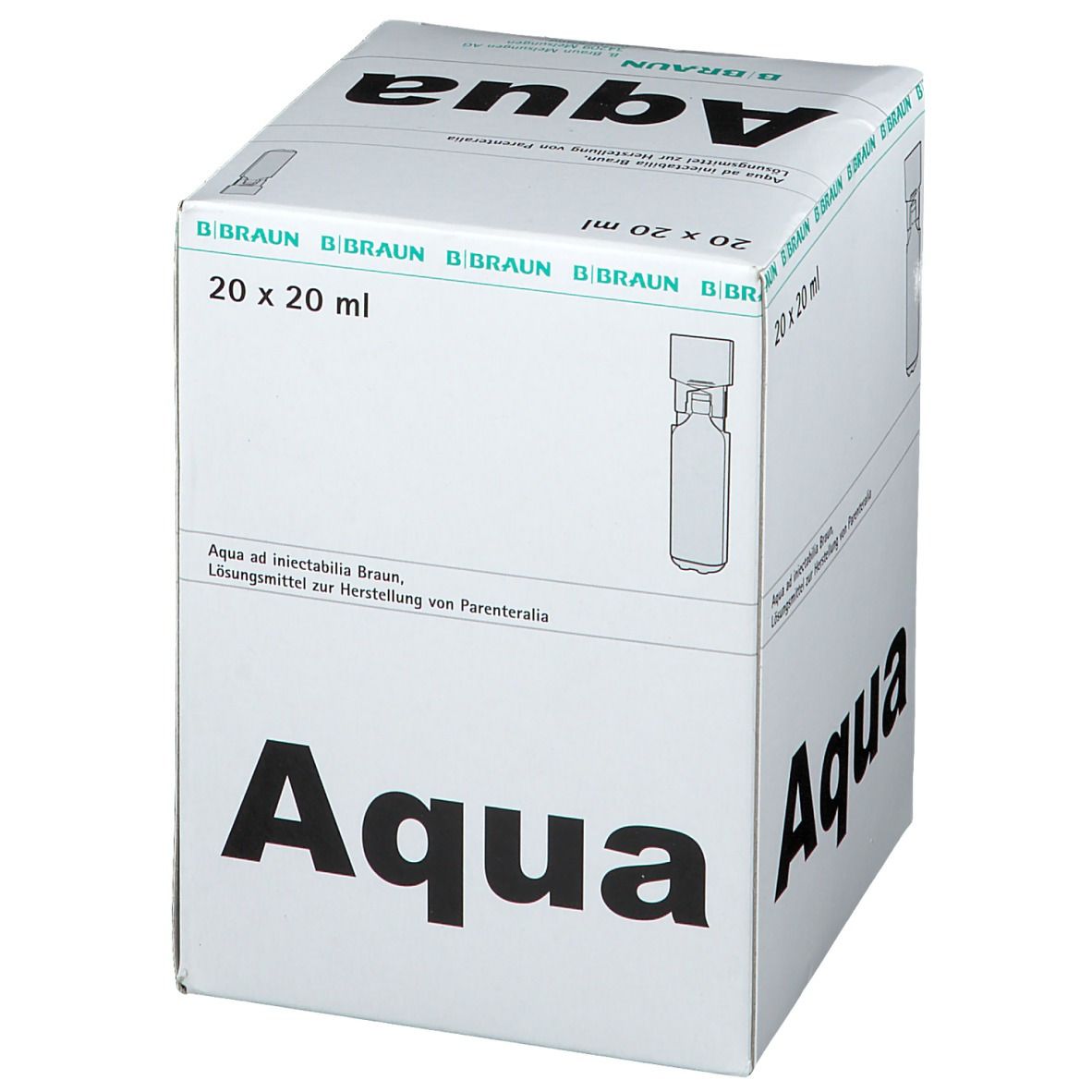 Aqua ad Injektabilia Mini-Plasco connect Ampullen