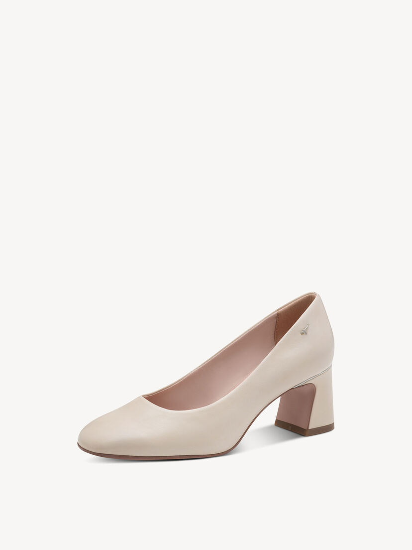 Leren Pumps - beige