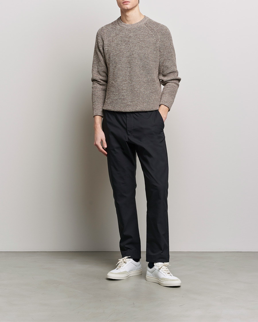 NN07 Billie Tech Drawstring Pants Black