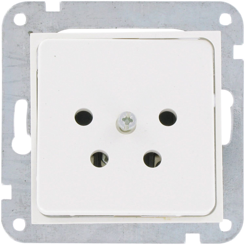 Kopp Athenis wandcontactdoos PTT inbouw Glanzend wit