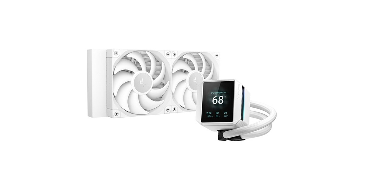 DeepCoolMYSTIQUE 240 waterkoeling  (Wit)