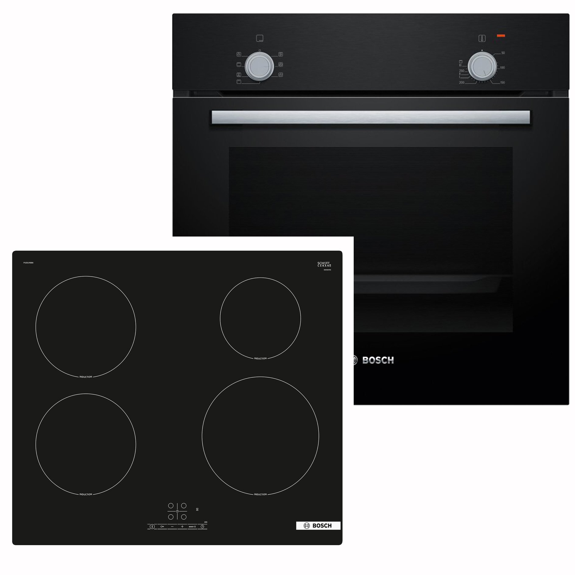 BOSCH Einbau-Backofenset HBD214FB65 - A