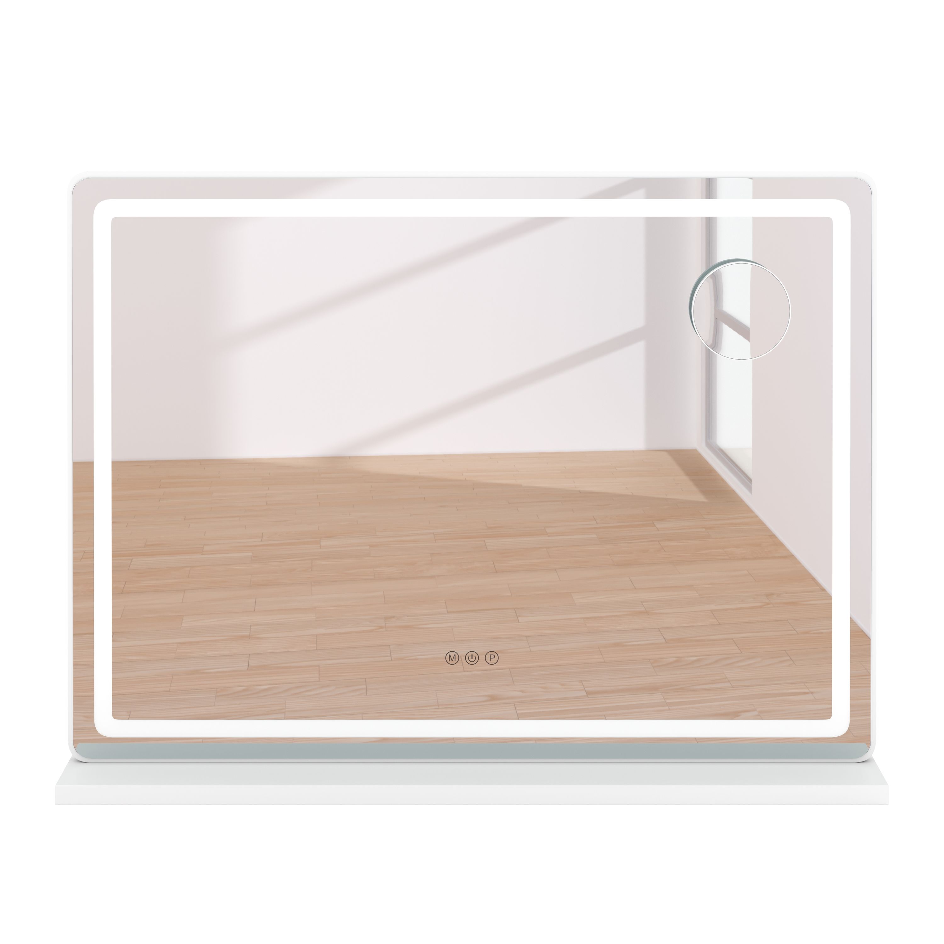 LED Spiegel SONJA 80 x 12 x 60 cm weiss
