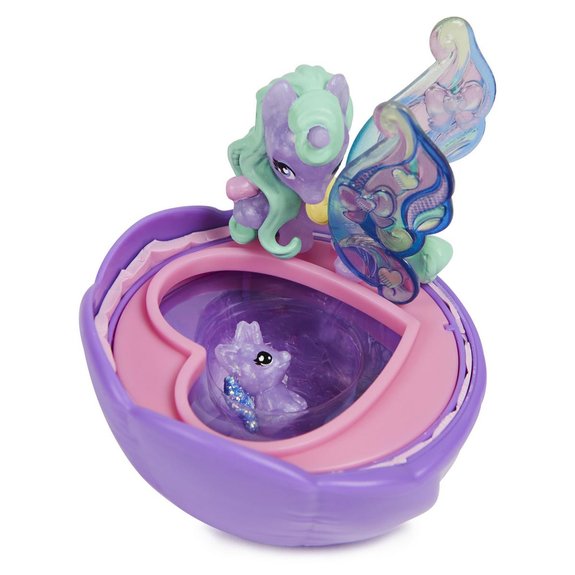 Pack de 2 Hatchimals 1 ado et 1 bébé - Famille surprise Rainbow-Cation
