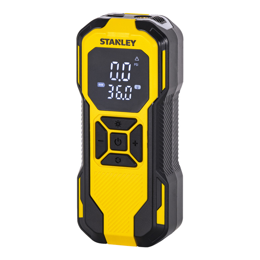 Oppladbar miniluftpumpe 12 V 600 mAh