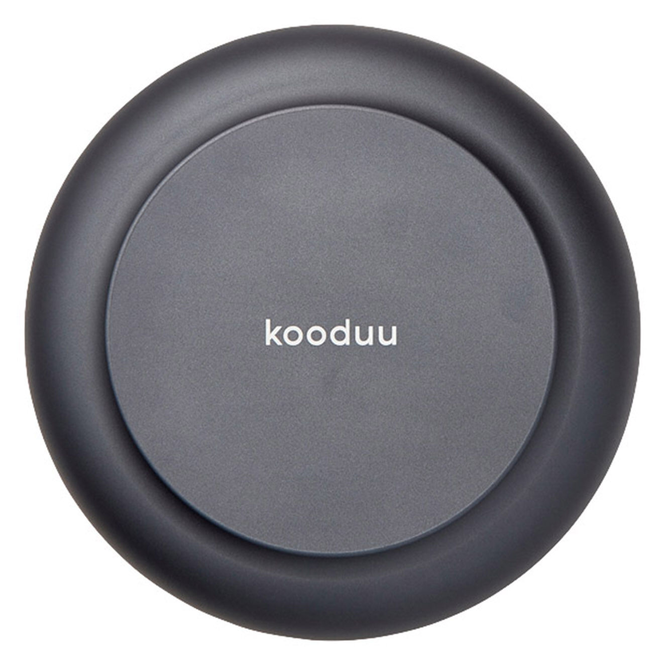 Kooduu Bougeoir Glow 08  gris - D.9x8 cm