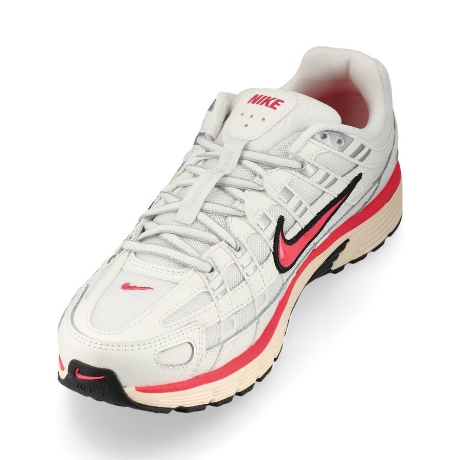 Nike Chaussures P-6000 - Blanc Cassé/Rose/Noir/Orange Femme