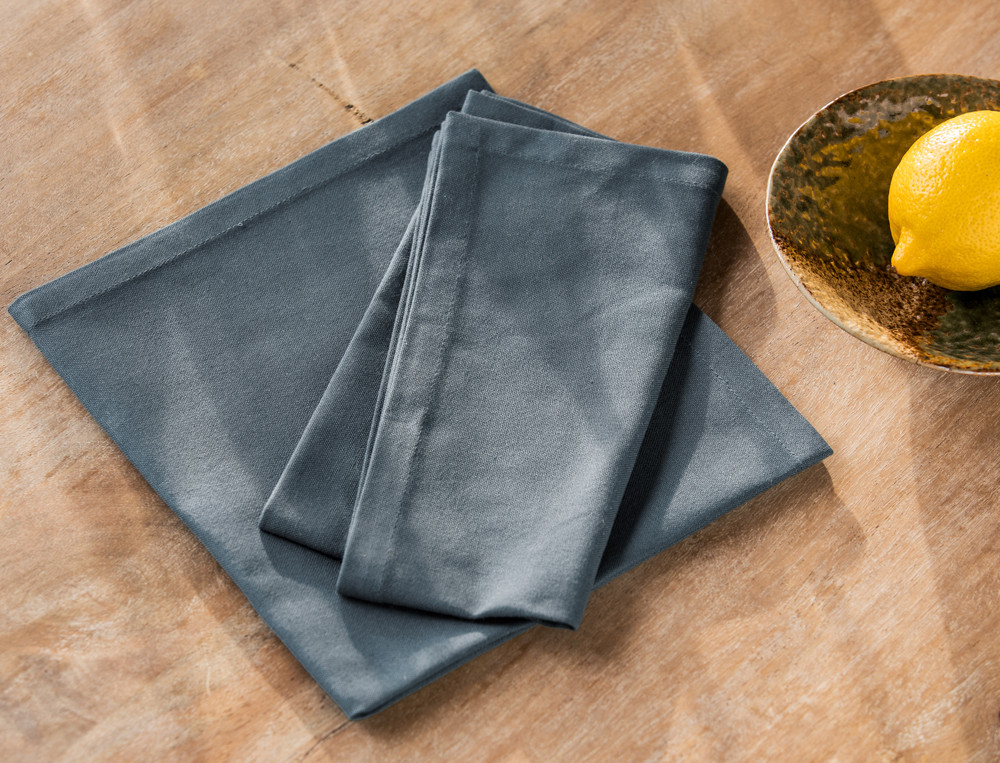Lot de 2 serviettes de table-Asymétrie