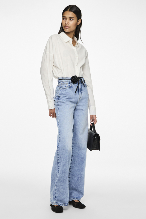 Pieces blauwe dames jeans