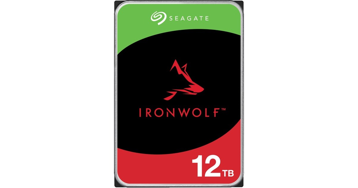 SeagateIronWolf 12 TB harde schijf  (ST12000VN0008, SATA/600, 24/7)