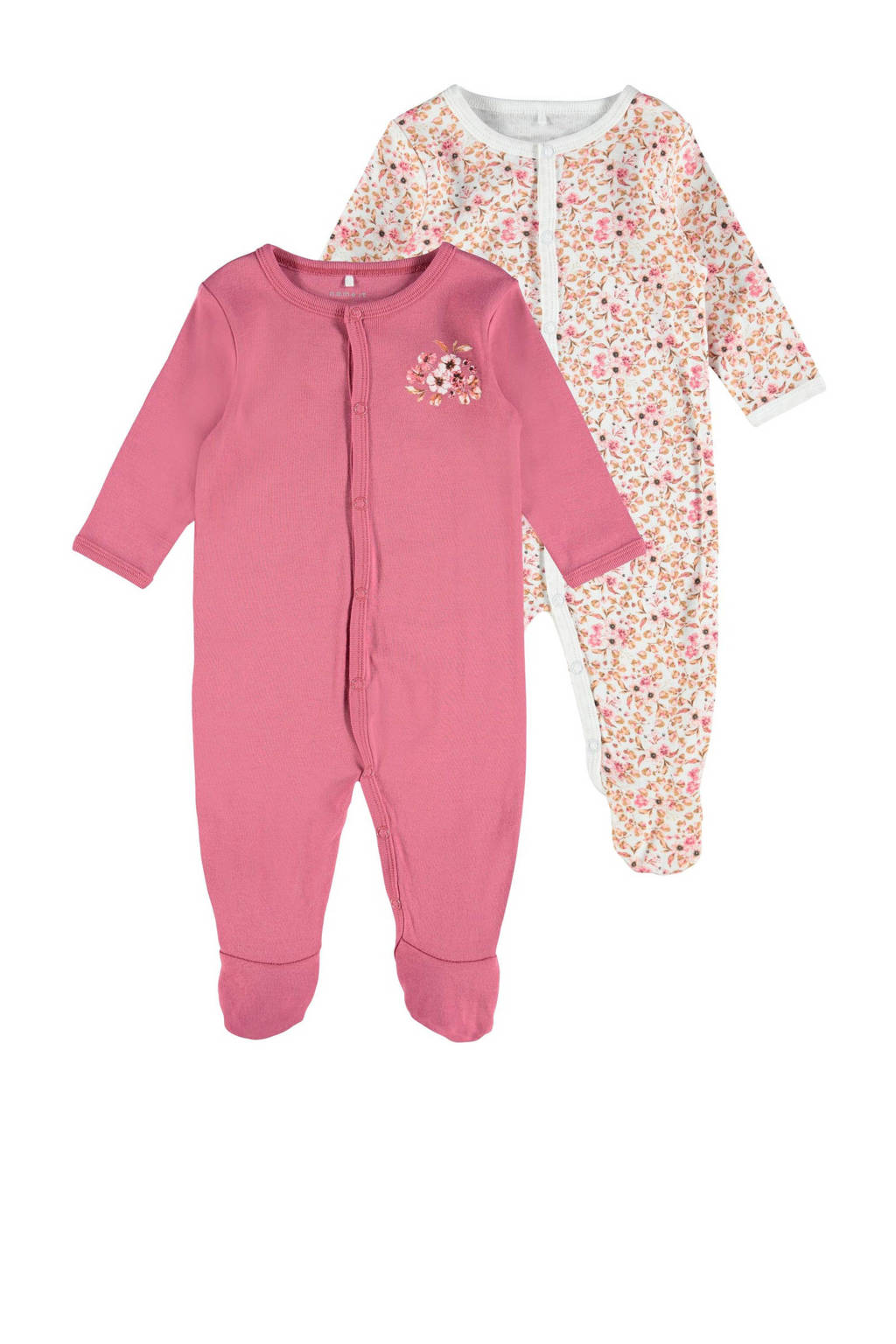 NAME IT baby pyjama NBFNIGHTSUIT - set van 2