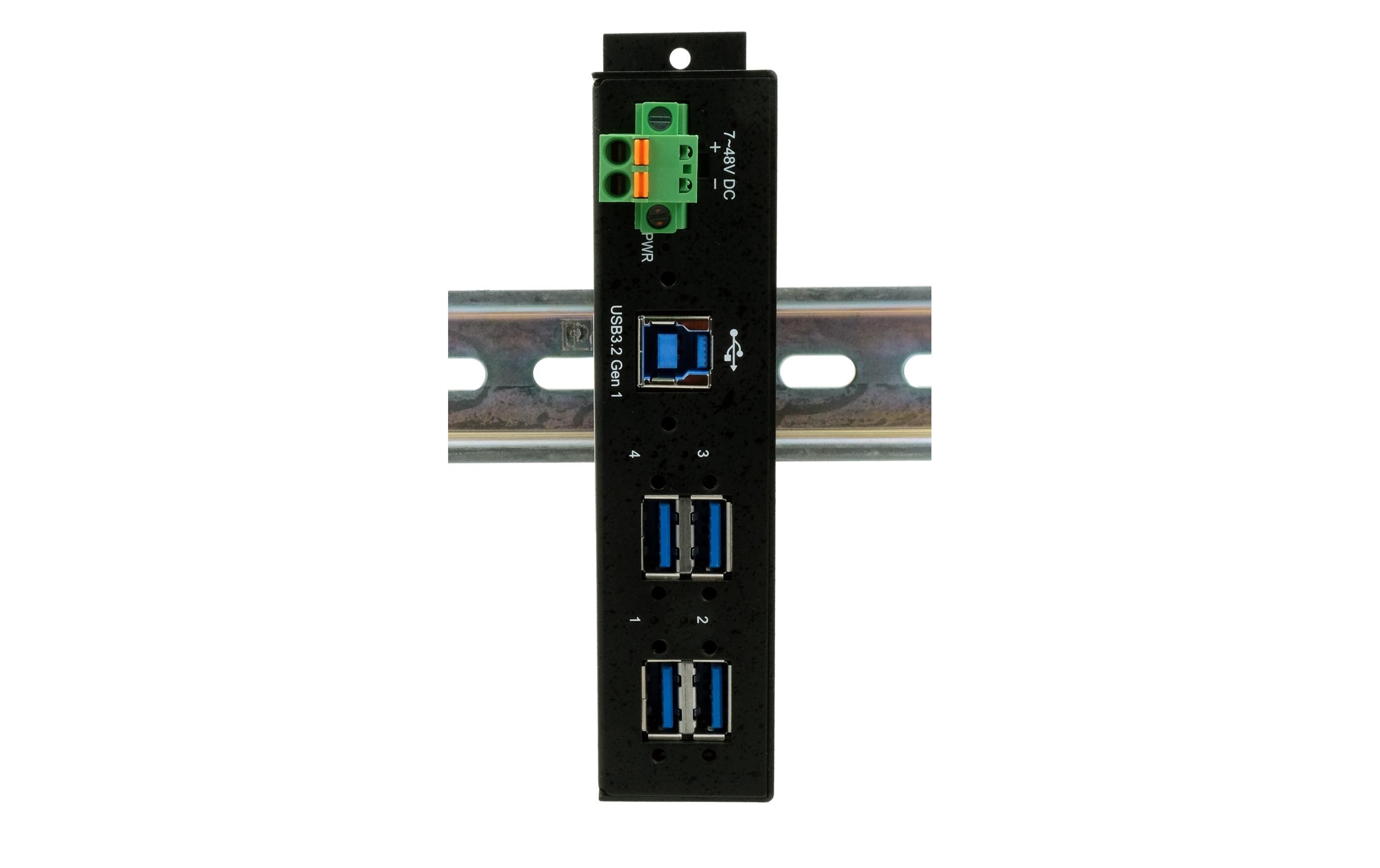USB-Hub EX-1185HMVS-24-Port-USB-Hub mit Metallgehäuse