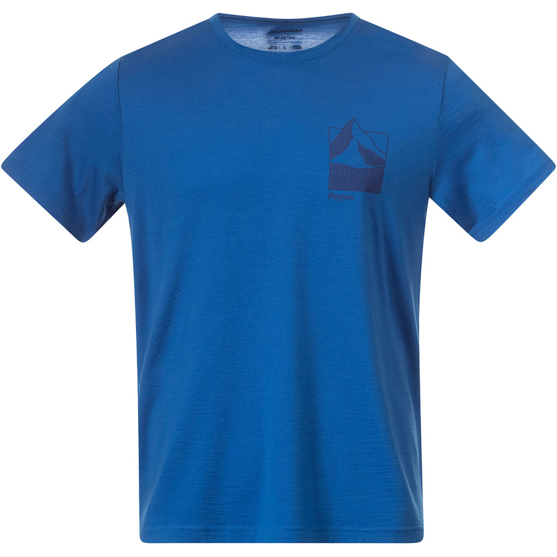 Bergans Herren Rabot Mount Wool T-Shirt
