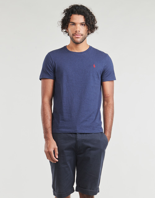 Polo Ralph Lauren - T-SHIRT AJUSTE EN COTON Marino / China / Springe / Navy / Lila