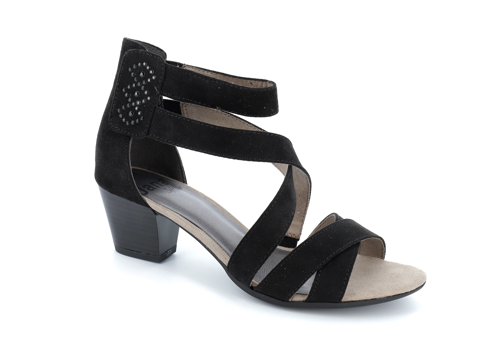 Jana  shoes-28365 Synthétique Velours Noir