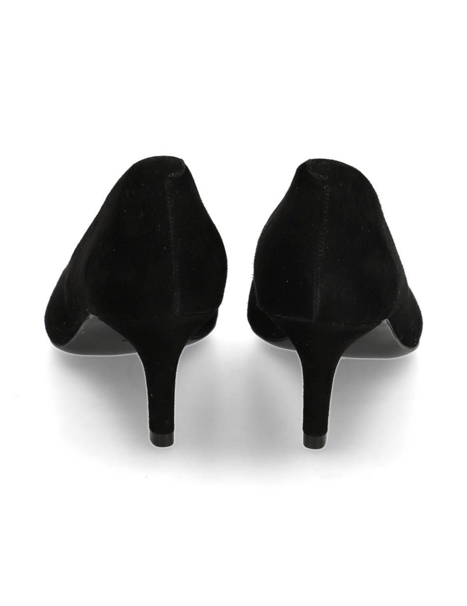 Veloursleder Pumps