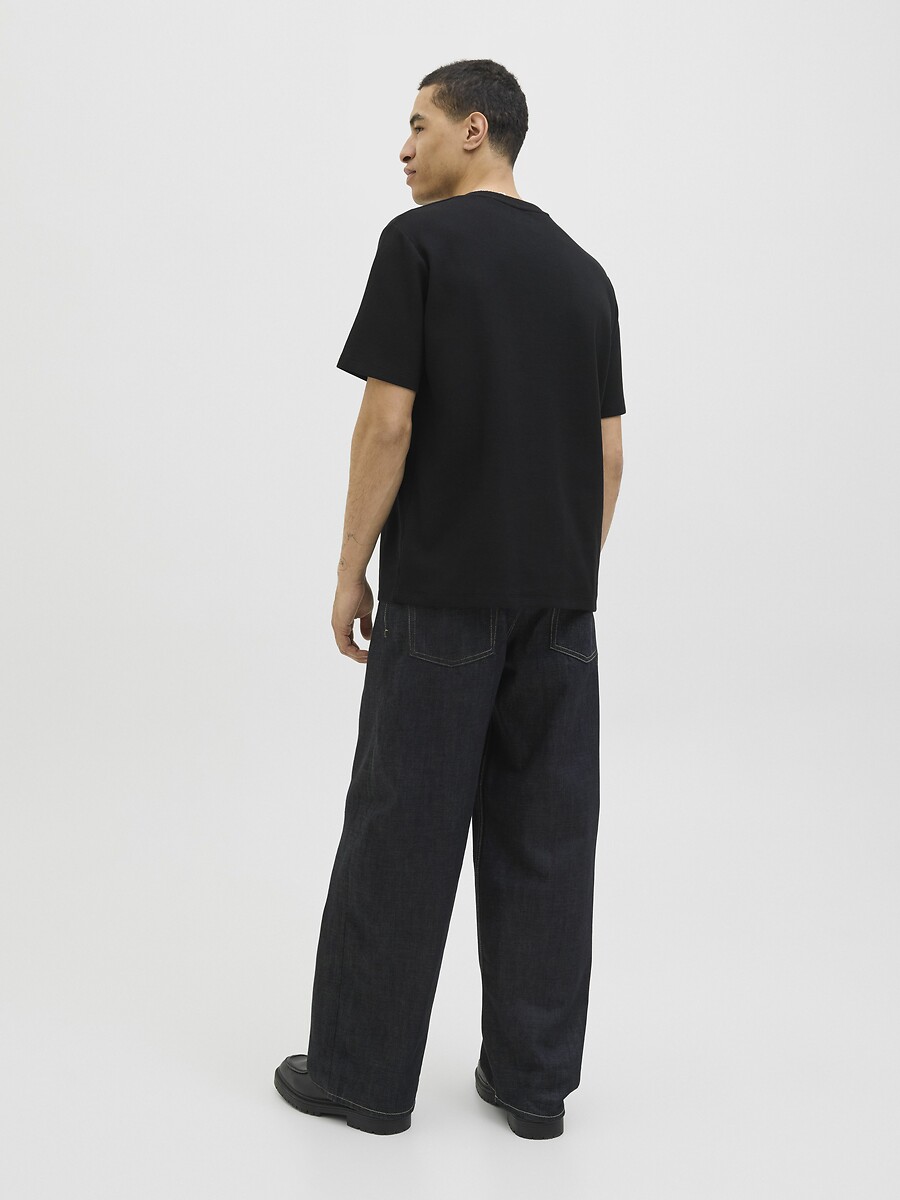 JACK & JONES<br>Camiseta estruturada de manga curta