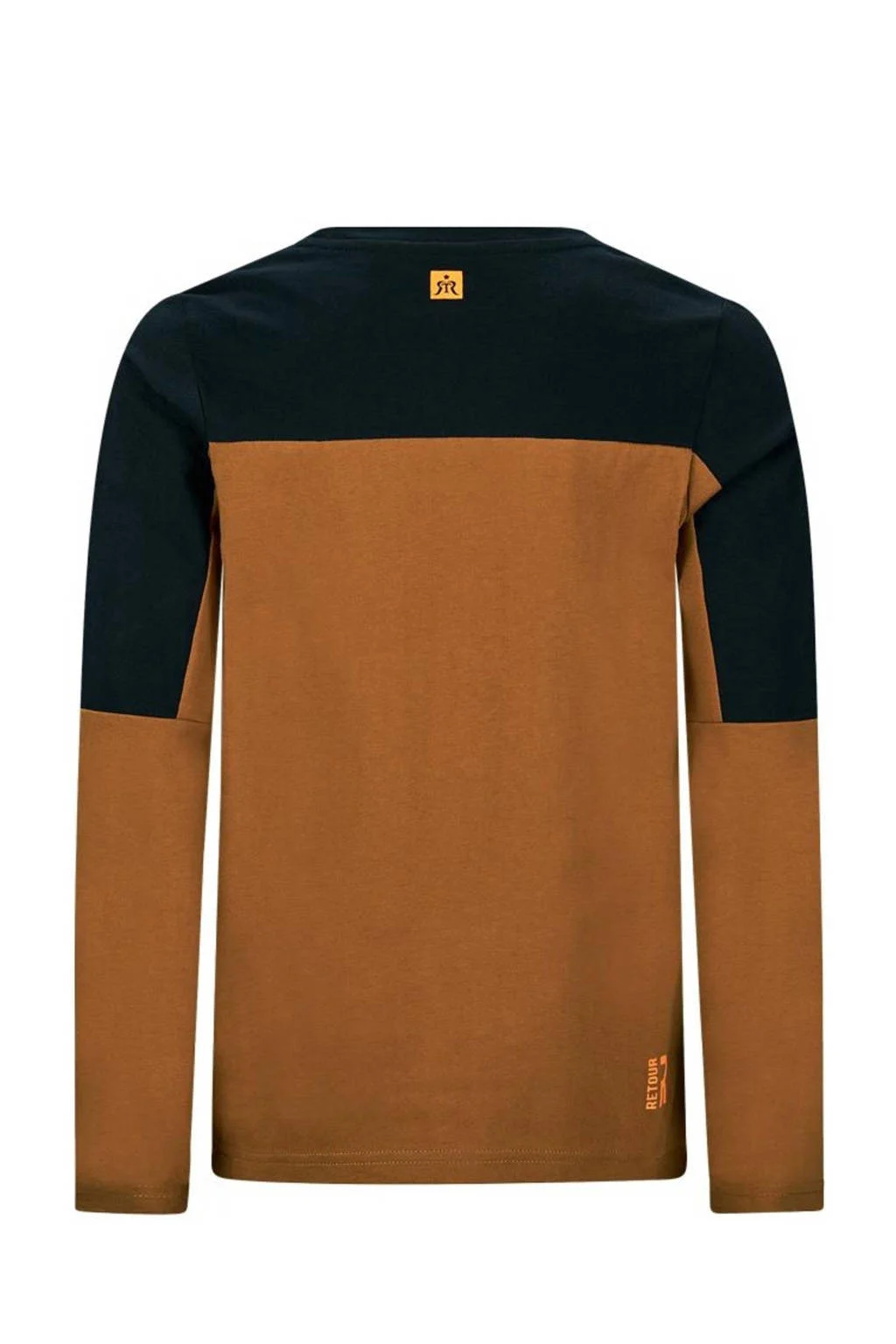 Retour Jeans longsleeve Rocky camel/zwart