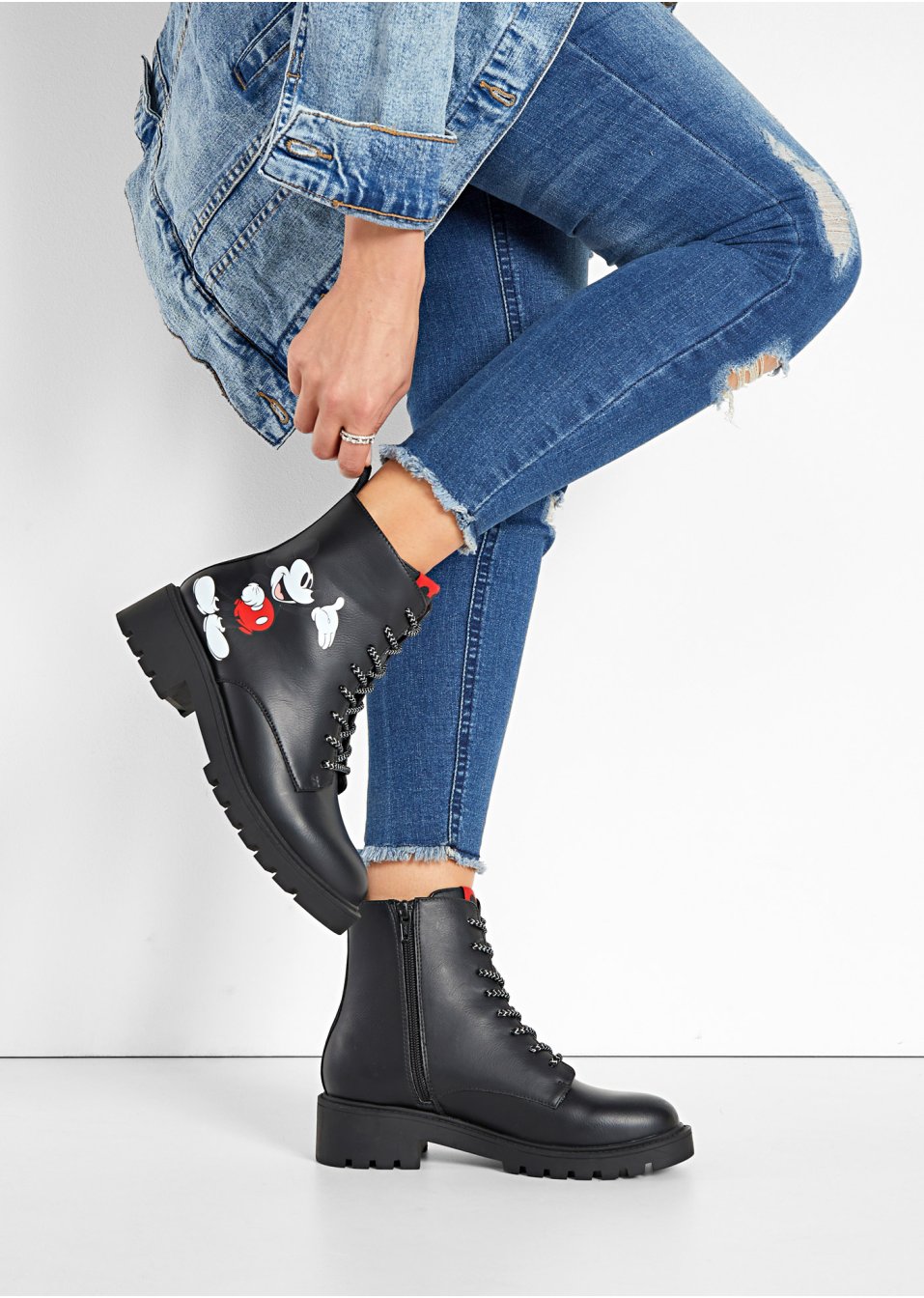 Boots à lacets  Mickey Mouse