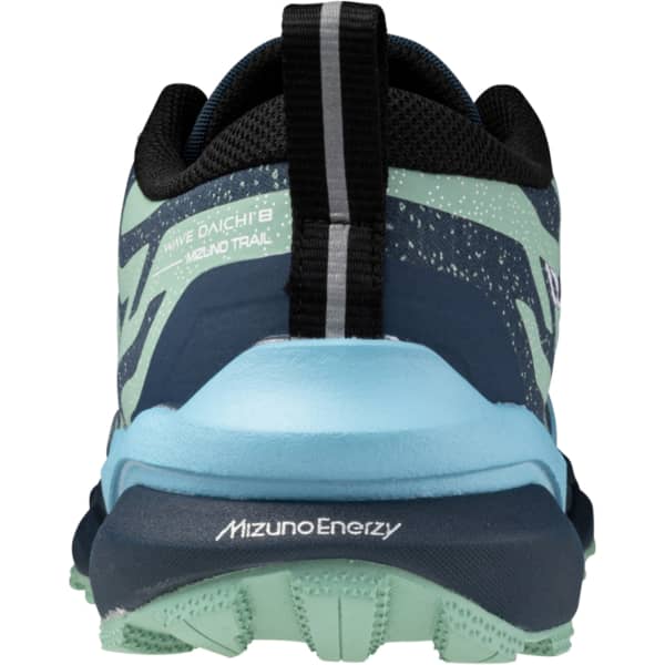 Chaussure trail MIZUNO WAVE DAICHI 8 W DUSTY JADE GREEN/WHITE/RIVER BLUE