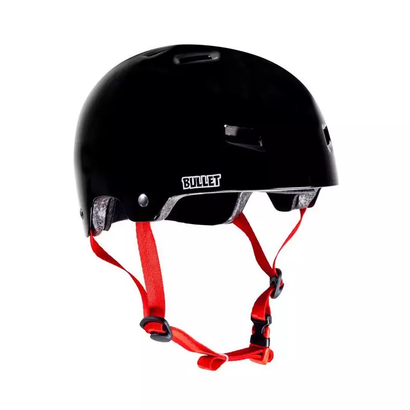 Casque BULLET x SANTA CRUZ Eyeball Youth 49-54cm Gloss Black OSFA