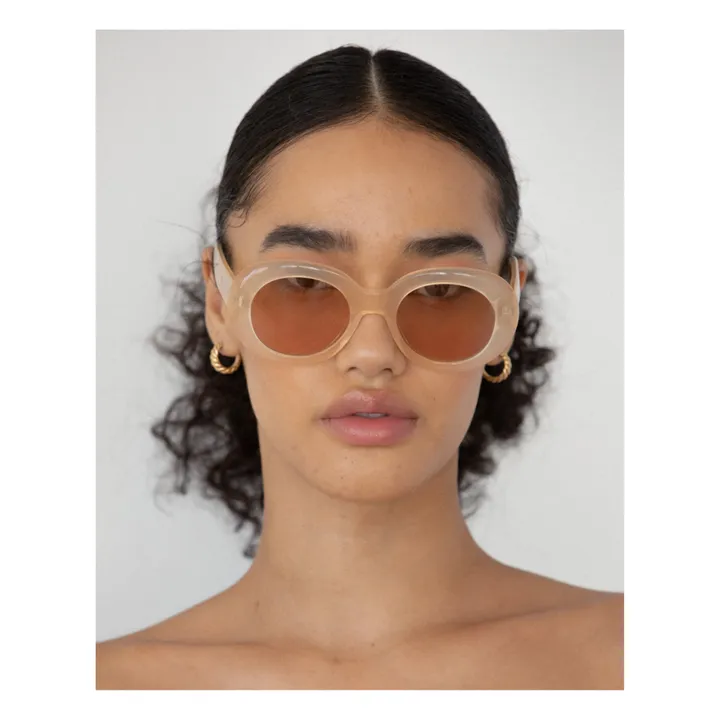 Lu Goldie Lunettes de Soleil Margot | Abricot