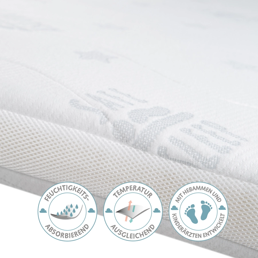 Roba Babybettmatratze Air Balance PLUS 60x120 cm safe asleep®