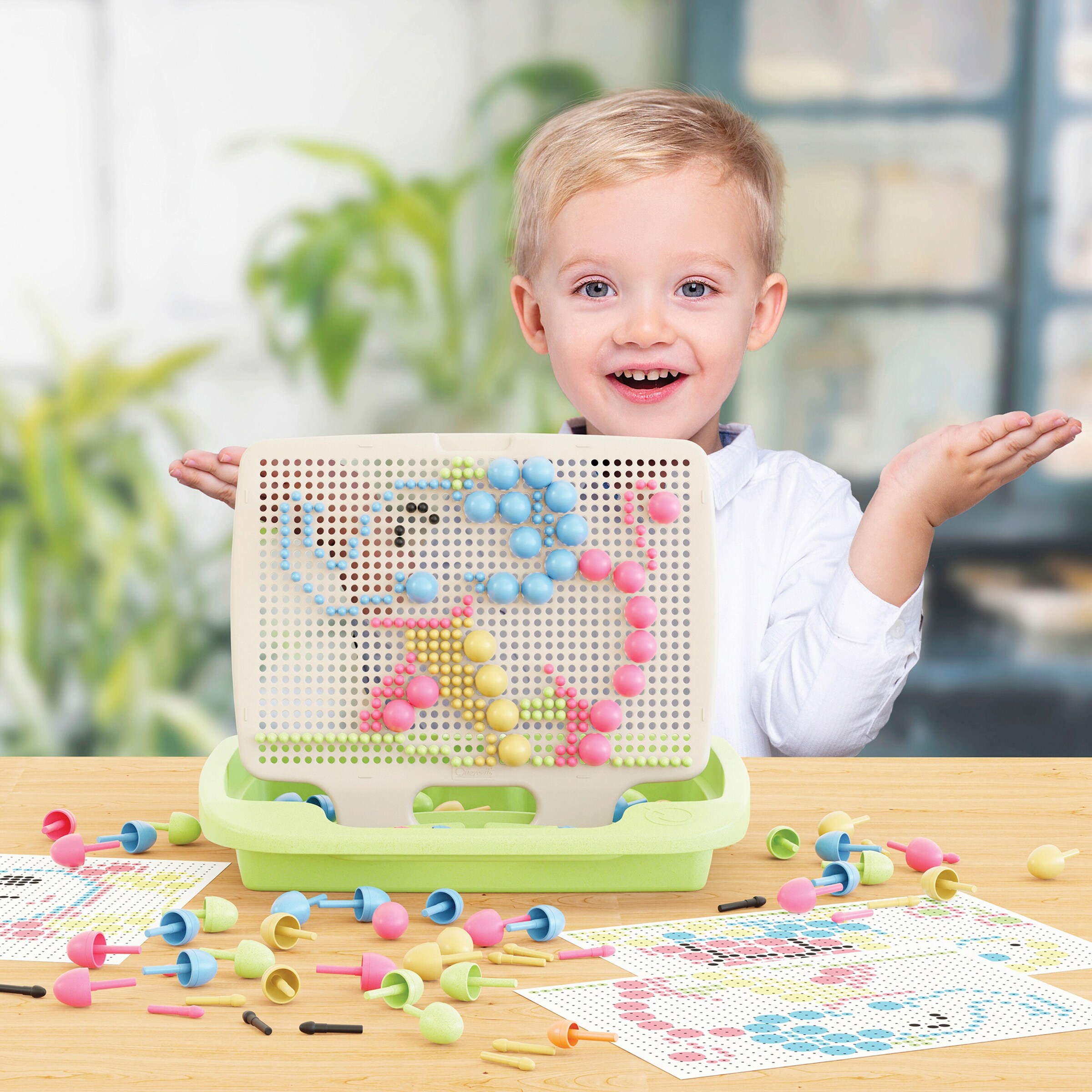 Quercetti Mosaik-Steckspiel PlayEco+