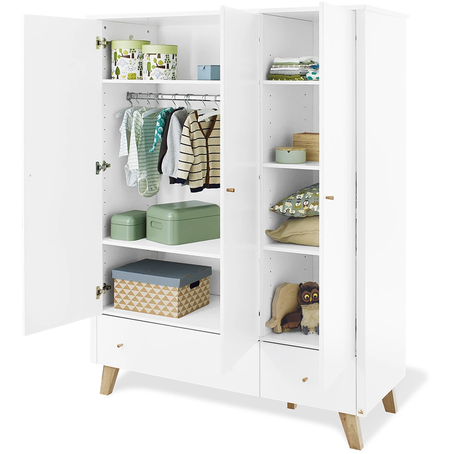 Pinolino Kinderzimmer Pan 3-türig extrabreit