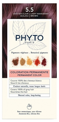 Kit Coloration - 5.5 Châtain Clair Acajou - Phyto
