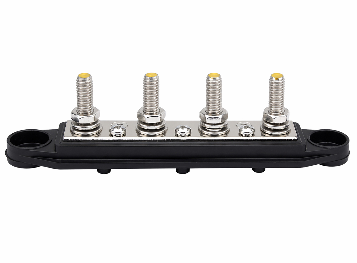 BBA M8 4-punts busbar - black