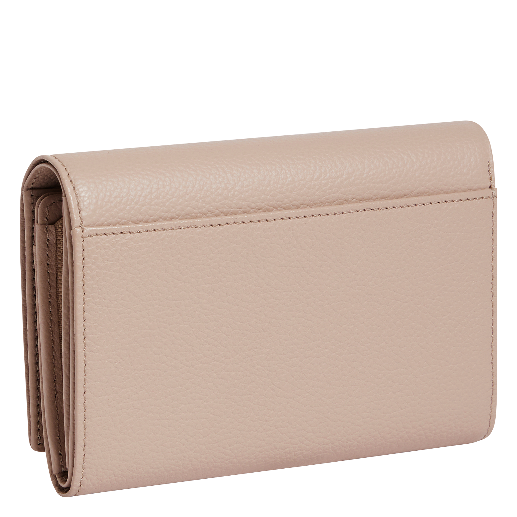 EMILIE - Portefeuille en cuir | Beige