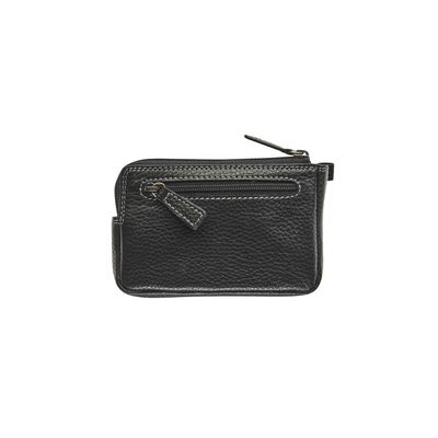 Porte-monnaie/porte-clés avec fermeture éclair Dakota - noir - label M