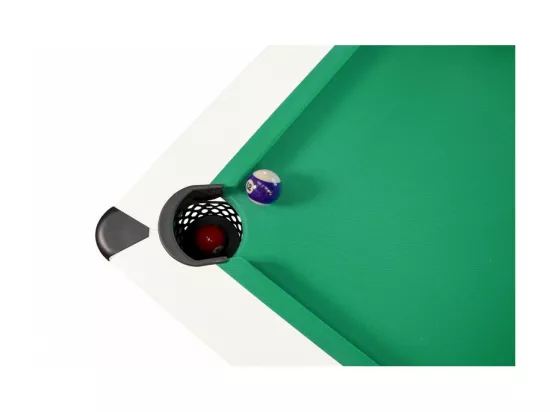 Billard Américain HARMONY 6Ft - 206,5 x 116,5 x 80 cm avec accessoires - Couleur Ivoire
