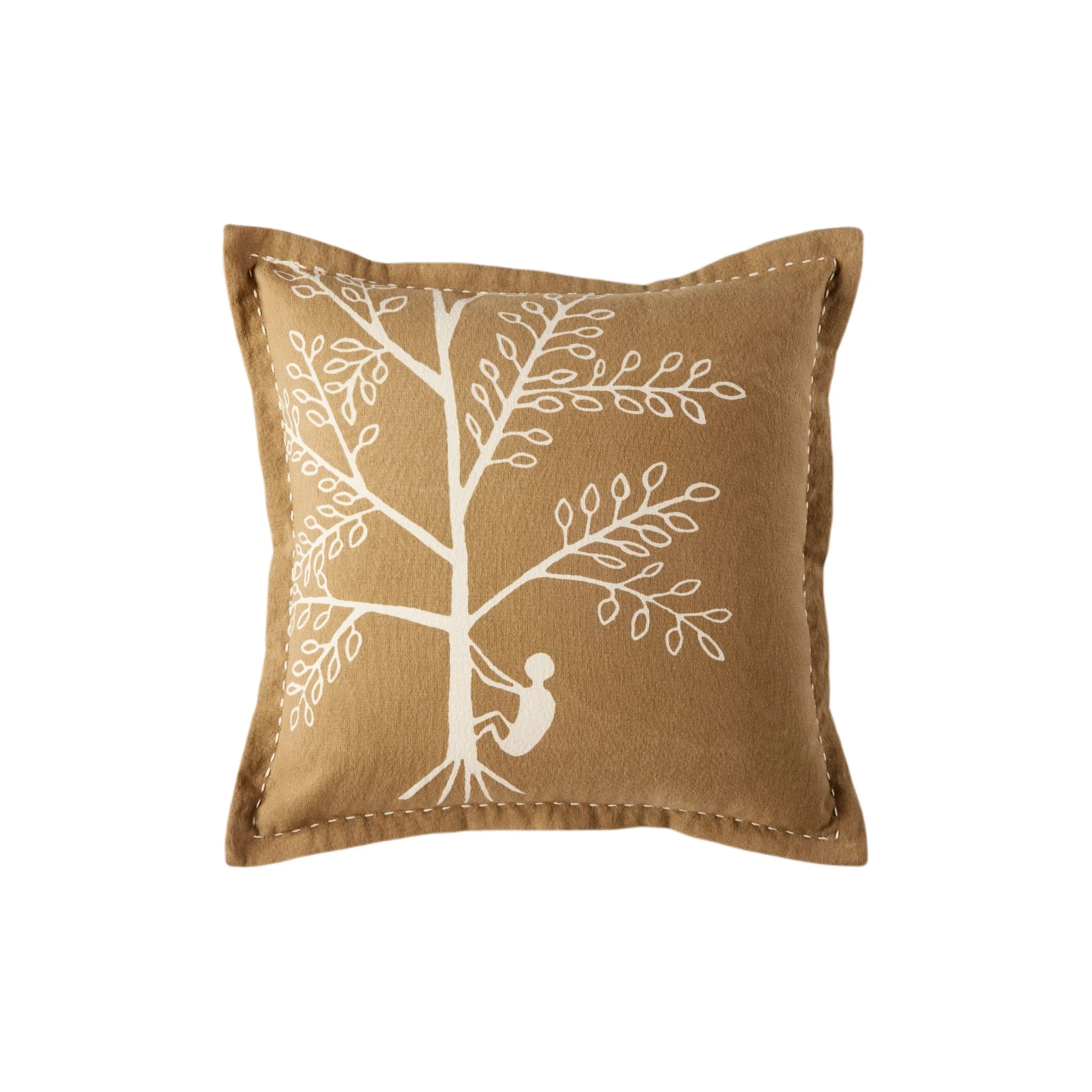 KANAN - Housse de coussin | Marron