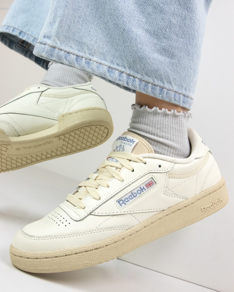 Reebok Club C85 Lage sneakers  - wit