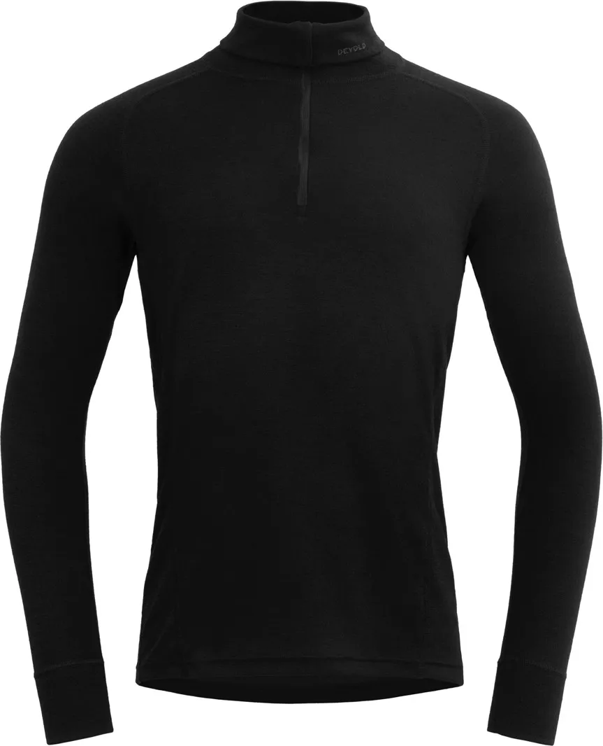 Devold Duo Active Merino 205 Z.Neck Man Black