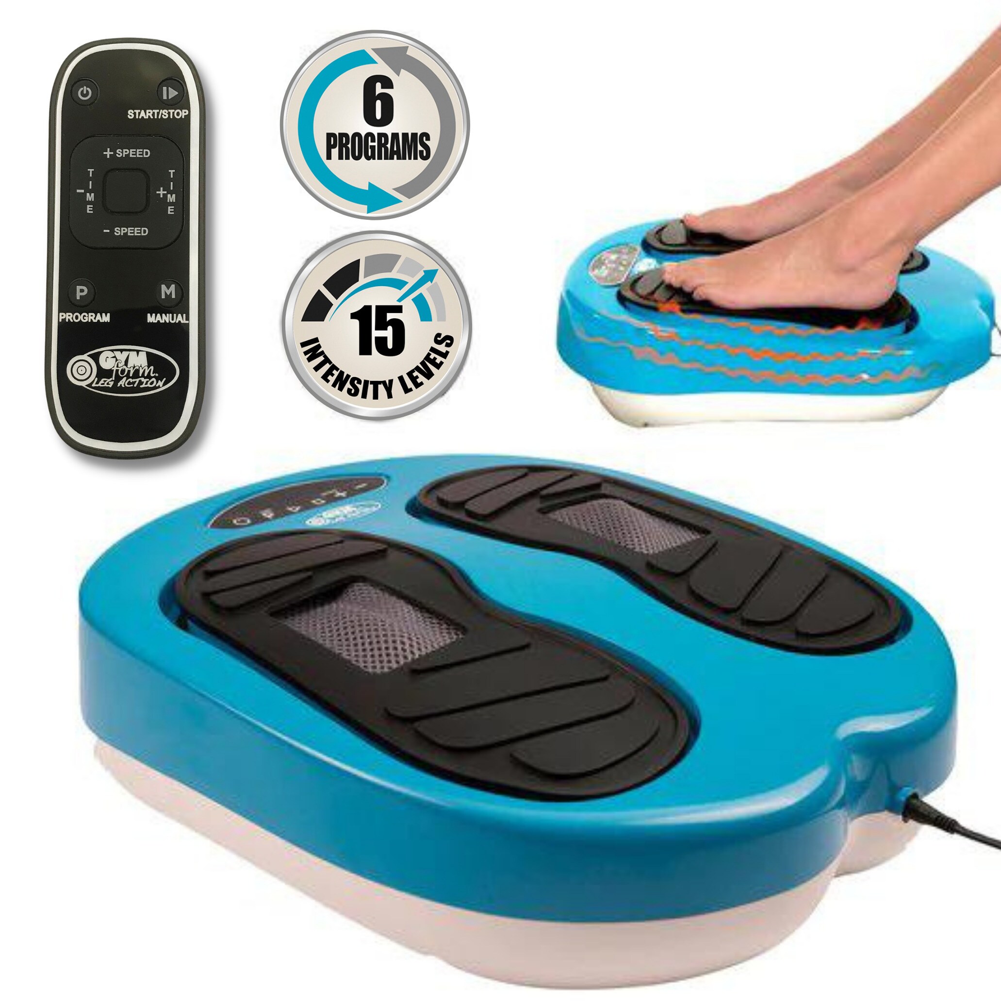 Gymform® Shiatsu Fußmassagegerät und Beinmassagegerät Leg Action