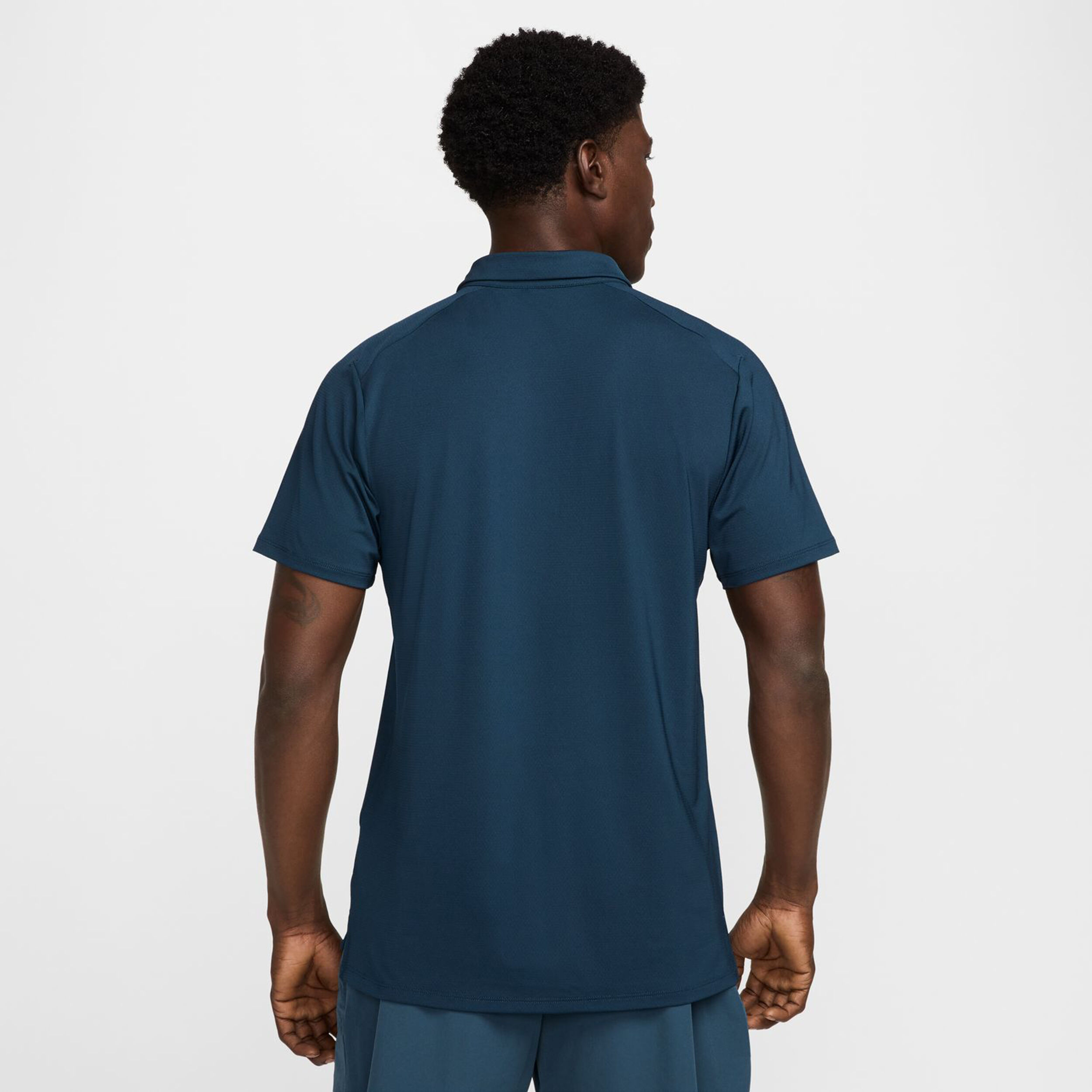 Nike Court Dri-Fit Advantage Polo Hommes - Bleu Foncé , Blanc