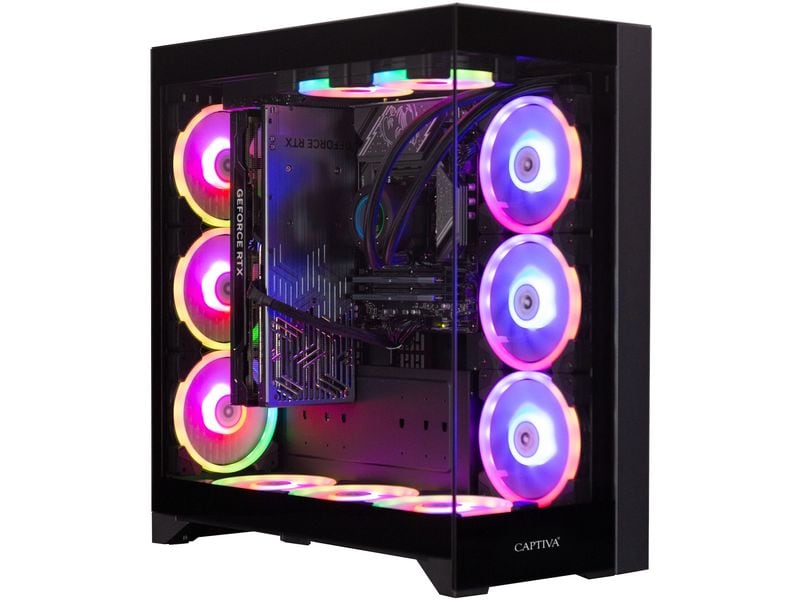 Captiva Gaming PC Ultimate Gaming R89-514 Gaming PC mit RTX 5090 Grafikkarte und Ryzen 7 Prozessor